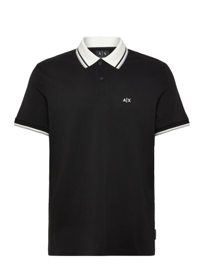 Armani Exchange Polo Shirt Black XXL