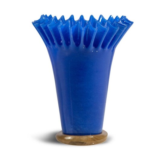 Byon Lori vase 30 cm Blue-beige