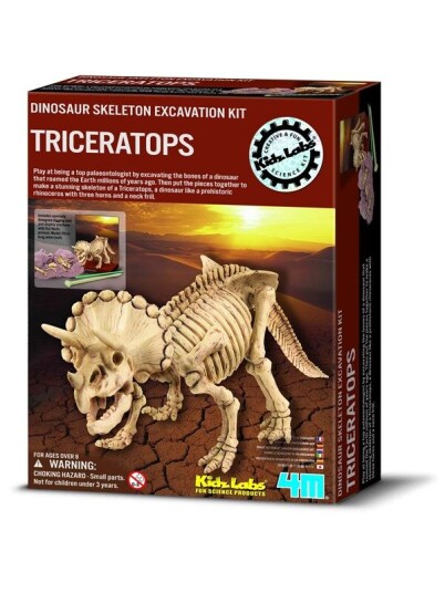 4M Kidz Labs/Dig a triceratops skeleton 4M Kidz Labs/Dig a triceratops skeleton