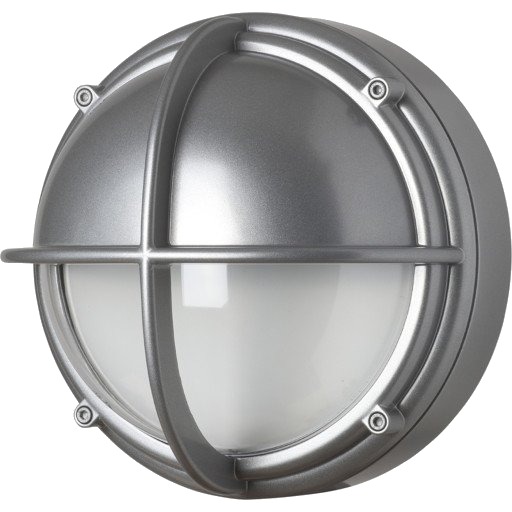 Louis Poulsen skottlampe 4000K halvskygge klar aluminium