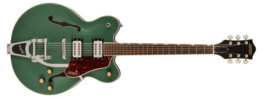 Gretsch G2622t Streamliner Cb Dc Bigsby Steel OliveLaurel FbBt-3s Pickups
