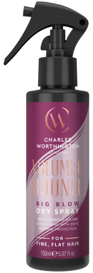 Charles Worthington Volume & Bounce Big Blow Dry Spray 150 ml