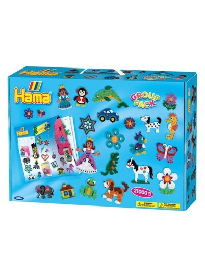 Hama Ironing beads set in case 21.000pcs.