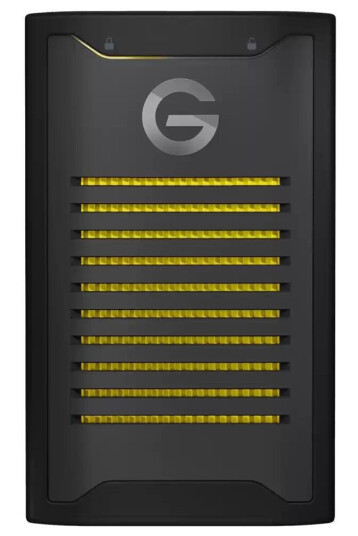 SANDISK G-DRIVE ArmorLock - SSD - encrypted - 1 TB - external  table  - USB 3.2 Gen 2  USB-C connector  - 256-bit AES-XTS