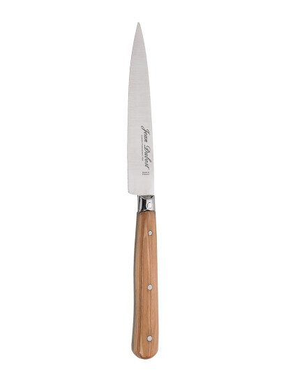 Jean Dubost Universalkniv M. Oliventræsskaft - Brown - L:10CM