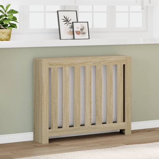 Radiatordeksel sonoma eik 104x20x82 cm konstruert tre Radiatordeksel sonoma eik 104x20x82 cm konstruert tre