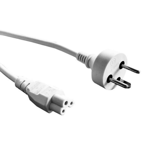 ROLINE Power Cable K-IT (DK) to C5. White. 1.8m