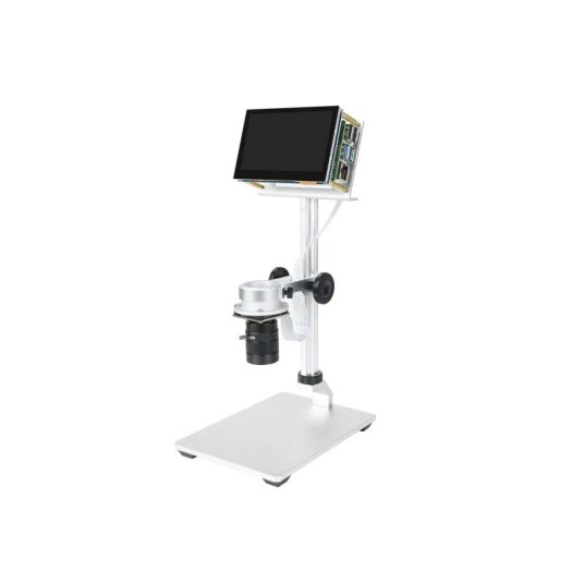 Raspberry Pi mikroskopsett – med 4,3” skjerm og HQ kamera