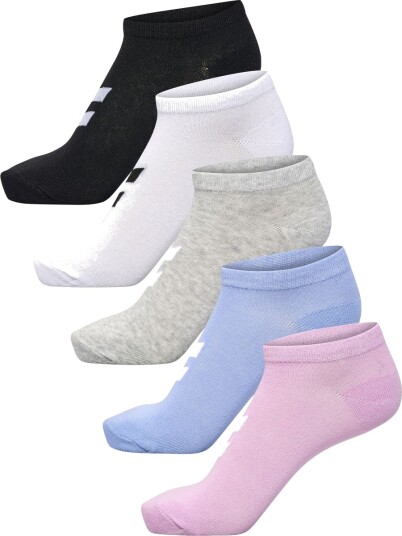 hummel Match Me 5 Pack Ankelstrømper Barn Flerfarget 32 36