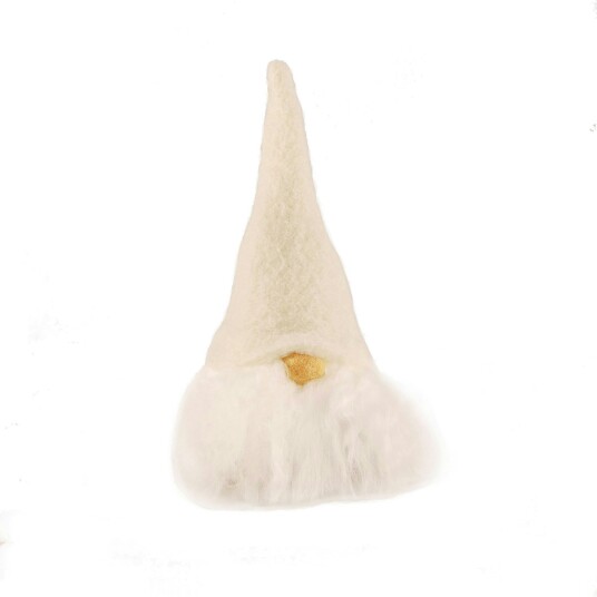 Åsas Tomtebod Viktor Gnome 20 cm White Åsas Tomtebod Viktor Gnome 20 cm White