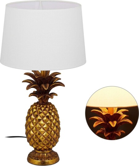 Ananas bordlampe