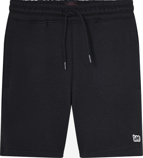 Lee Sweatshorts Lee Badge LB Svart Lee Sweatshorts Lee Badge LB Svart