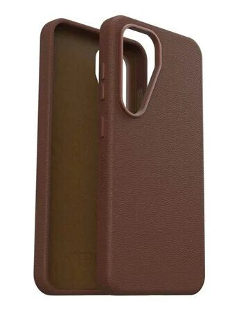 OtterBox Symmetry Cactus Leather Samsung Galaxy S25 Rich Adove brown