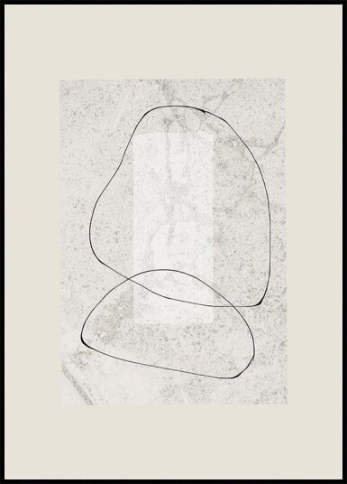 Minimalist Curves Plakat Plakat / 21x30cm Minimalist Curves Plakat Plakat / 21x30cm