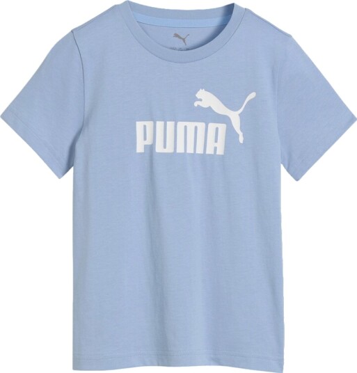 Puma T skjorte ESS nr. 1 Logo Blå Puma 4 år (104) T skjorte Hvit Lyseblå