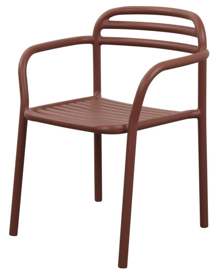 Cane-line Bliss lenestol Desert red Brun