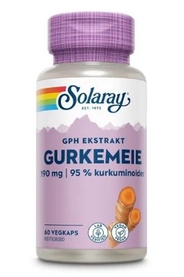 Solaray Gph Gurkemeie 60 kapsler Solaray Gph Gurkemeie 60 kapsler