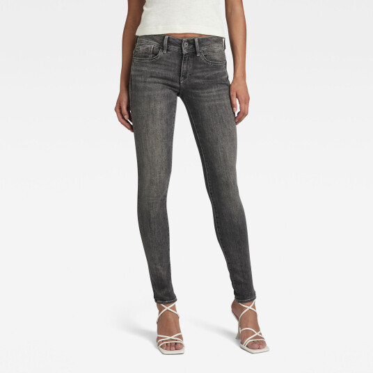 G-Star RAW Lynn Mid Skinny Jeans Black Women 24-30 Black female G-Star RAW Lynn Mid Skinny Jeans Black Women 24-30 Black female