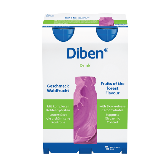 Diben Drink næringsdrikk Skogsbær 4x200 ml