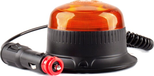 Amio Magnetisk Varsellys W21ml / R65 R10 18 Led 12/24V Ip56 Amio Magnetisk Varsellys W21ml / R65 R10 18 Led 12/24V Ip56