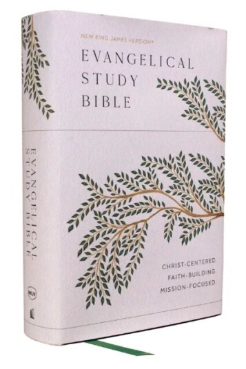 Evangelical Study Bible: Christ-Centered. Faith-Building. Mission-Focused. (Nkjv, Hardcover, Red Let Av Thomas Nelson
