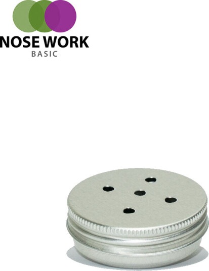 NoseWork Beholder med Magnet - Aluminium, Liten NoseWork Beholder med Magnet - Aluminium, Liten