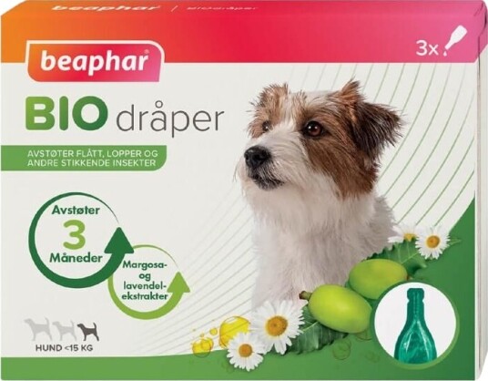 Beaphar Spot-On Flåttmiddel til Stor Hund over 15 kg
