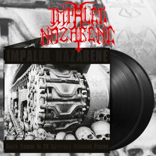 Impaled Nazarene Death Come In 26 Carefully Selected Pieces LP/Vinyl Impaled Nazarene Death Come In 26 Carefully Selected Pieces LP/Vinyl