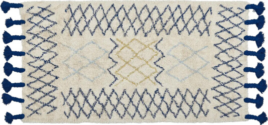 Erzincan Bomullsteppe 80x150 cm - Beige