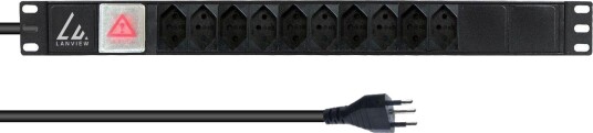 Lanview 19" Rack Power Strip LVR 2MCH SW CH10
