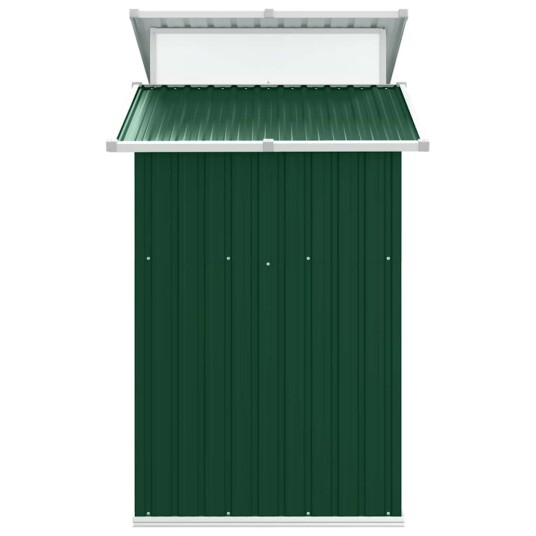 vidaXL Hageskur grønn 270x130x208,5 cm galvanisert stål vidaXL Hageskur grønn 270x130x208,5 cm galvanisert stål