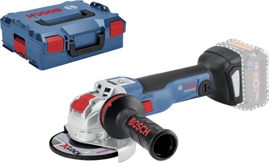 Bosch Vinkelsliper GWX 18V 10C 125mm 18v Uten batteri