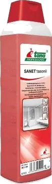 Sanitetsrengøring Stærk Sur Sanet Tasonil Rengør Og Fjerner Kalk 1 Ltr.
