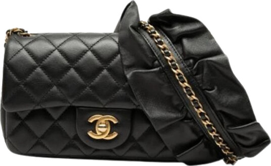 Chanel Vintage Dame Svart