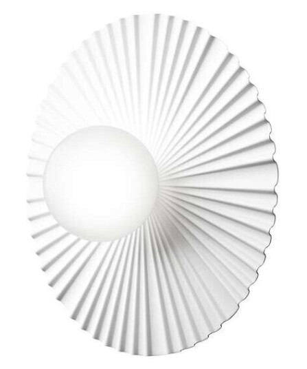 Nuura Lila Muuse Taklampe Medium Hvit/ Opal