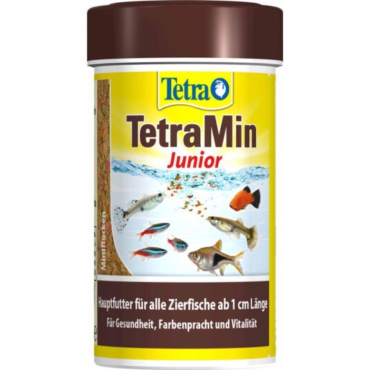 Tetra Min Junior Fiskefôr 100Ml Tetra Min Junior Fiskefôr 100Ml