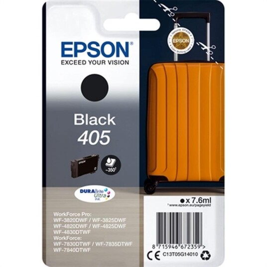 Epson Originale Blekkpatroner Epson 405 - Svart Epson Originale Blekkpatroner Epson 405 - Svart