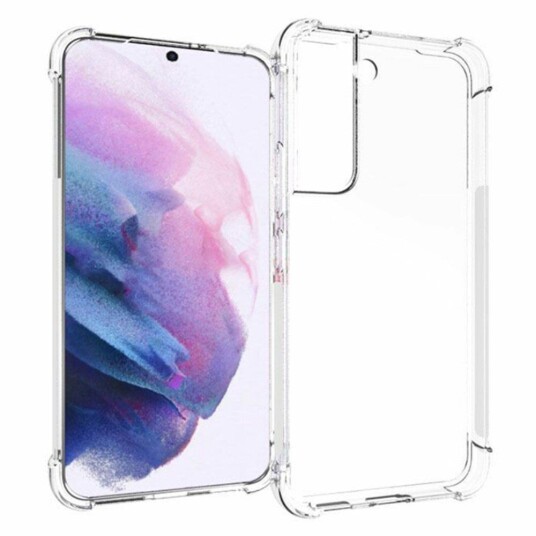 INCOVER Samsung Galaxy S22 Støtsikkert Fleksibelt Plast Deksel - Gjennomsiktig