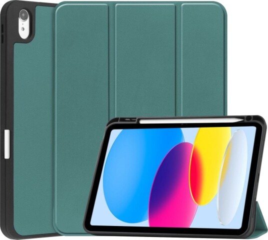 Trolsk Deksel med Stativfunksjon Premium iPad 11/iPad 10,9 (2022) Grønn