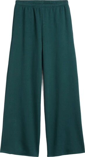 GAP Vintagesoft Baggy Wide Leg Sweatpants From The Gap Collection   Green   L
