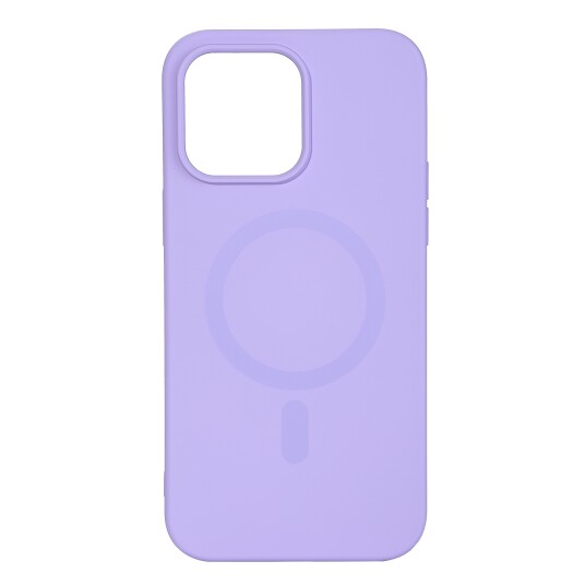 Apple iPhone 14 Pro Max Silicone Mag Back Cov,Purpl