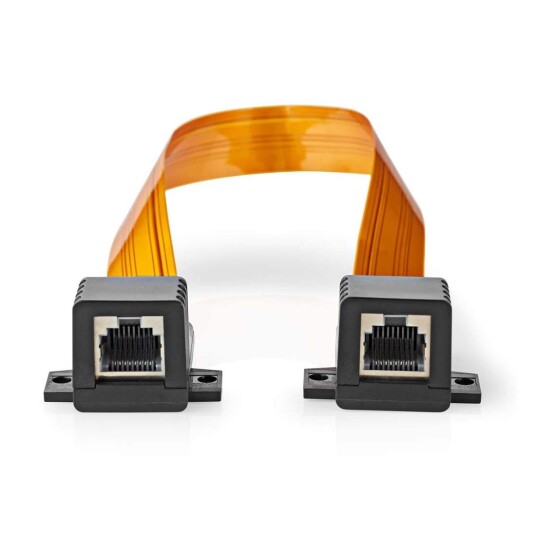 Nedis Cat5e Cable UTP RJ45 8p8c Female 0.30 M Flat PVC Orange Box Nedis Cat5e Cable UTP RJ45 8p8c Female 0.30 M Flat PVC Orange Box