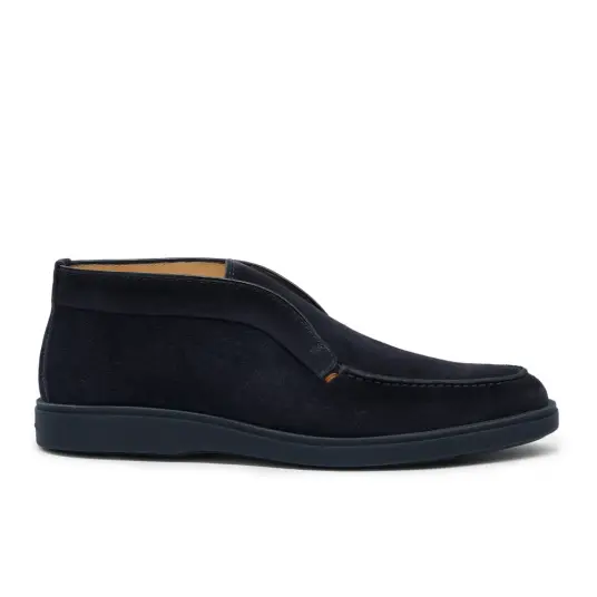 Santoni Herre Sko Blå 44 EU,