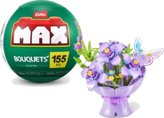 Max Build More Bouquets Collection Byggesett Lilla 155 Deler