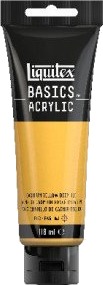 Liquitex Basics 118 ml Kadmiumgult Deep Hue 163 Liquitex Basics 118 ml Kadmiumgult Deep Hue 163