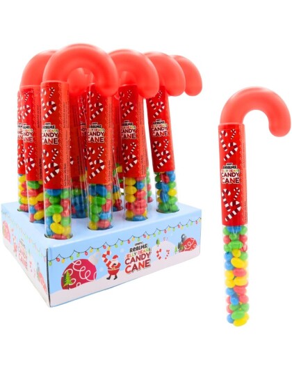 12 stk Candy Realms Jelly Beans Candy Cane   Hel Eske