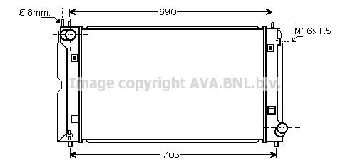 Radiator AVA Clever Choice TOA2386 Radiator AVA Clever Choice TOA2386