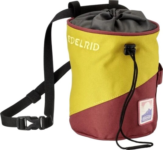 Edelrid Chalk Bag Monoblock Vinered/Amber