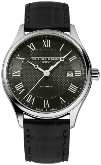 Frederique Constant Herreklokke FC 303MCK5B6 Classics Sort/Lær Ø40 Frederique Constant Herreklokke FC 303MCK5B6 Classics Sort/Lær Ø40