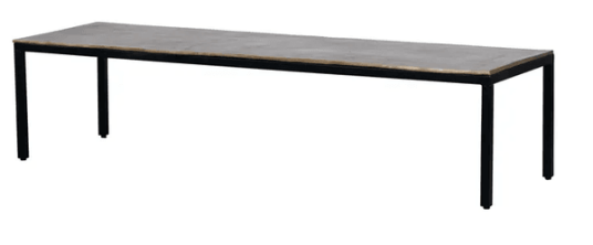 Trend Collection Modesto Sofabord Messing 150 x 45 x 35 cm